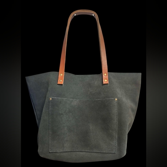 Portland Leather Large Peppercorn Tote - Picture 10 of 12